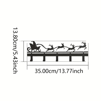 CIFbuy雪花门口壁挂钥匙挂钩收纳架(TikTok、temu下自提)