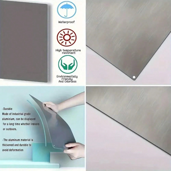 CIFbuy狗狗警示牌户外防水铝合金标牌坚固耐用庭院安全标识（TikTok、temu下自提）-7