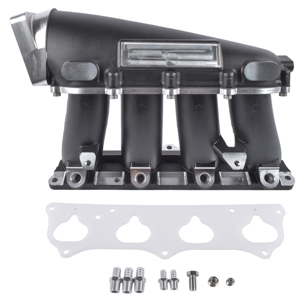 进气歧管 Ultra Street Series Intake Manifold Replacement for Honda Acura K20A/A2/A3 K24 Engines Black-1
