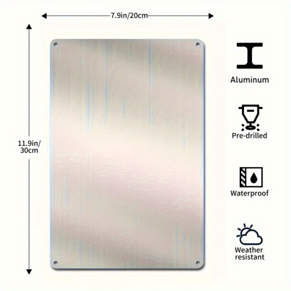 CIFbuy定制金属音乐牌室内外装饰个性化礼品（TikTok、temu下自提）-3