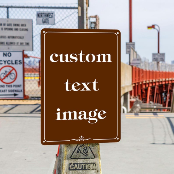 CIFbuy个性化定制金属标志户外商业安全标志标识牌(TikTok、temu下自提)-7