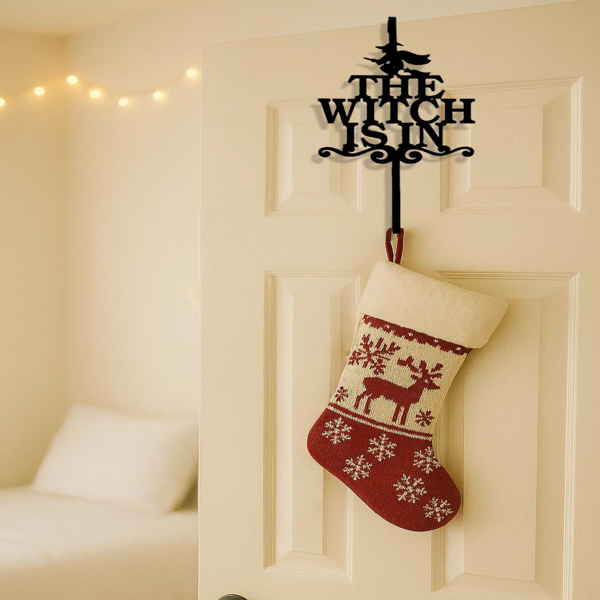 CIFbuy坚固单钩节日花环悬挂架 适用于万圣节圣诞装饰（TikTok、temu下自提）-5