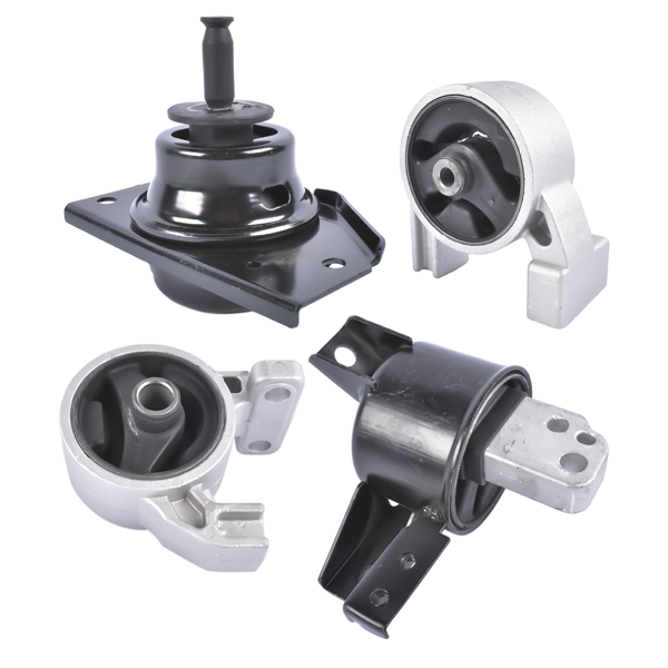 发动机和变速器支架 4PCS Front Upper & Lower Motor Mount Rear Motor Mount Transmission Mount Set Fit for Hyundai Accent Kia Rio Rio5 L4 1.6L 2006-2011 219101G000 218101E000 219301G000 218301G000-7