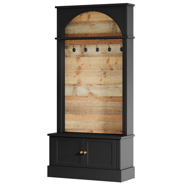 入口衣帽架鞋柜-2