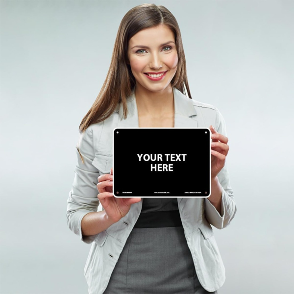 CIFbuy定制金属标牌个性化塑料美国制造水平放置7x10英寸(TikTok、temu下自提)-9