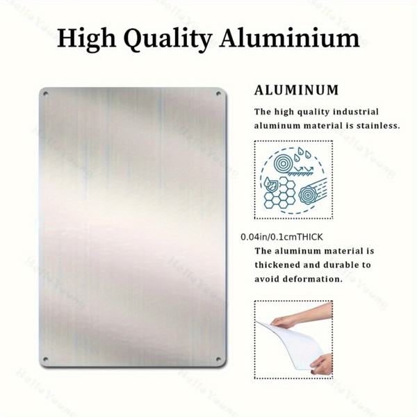 CIFbuy定制金属车间标志牌个性化文字与年份现代风格多用途墙饰免电源礼品(TikTok、temu下自提)-4