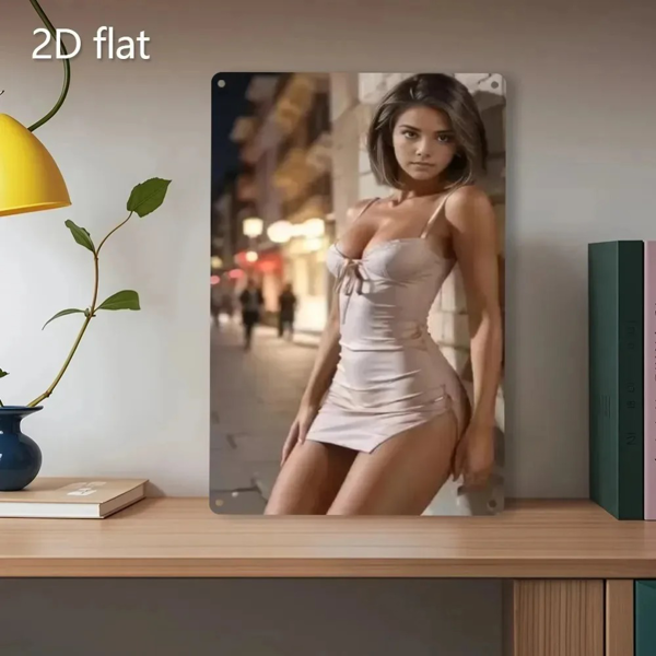 CIFbuy复古耐候铝制裸女花园墙饰艺术(TikTok、temu下自提)-4