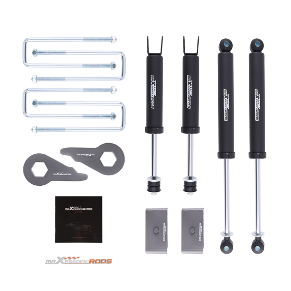 1-3英寸升高套件，适用于1999-2006款GMC Sierra和雪佛兰Silverado 1500四驱车型-3