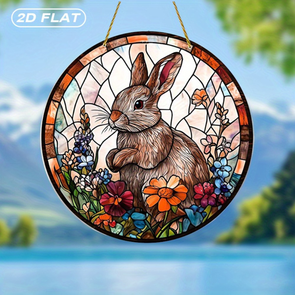 CIFbuy亚克力阳光捕捉器彩虹窗饰彩色悬挂装饰家居派对礼物（TikTok、temu下自提）-1