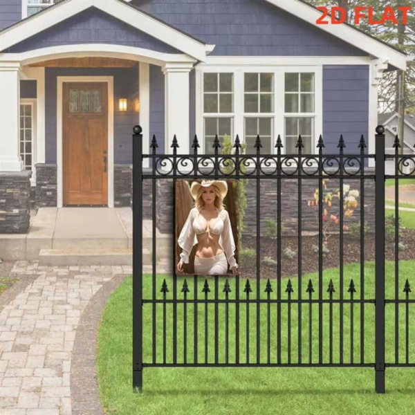 复古西部铝制装饰壁板 8x12英寸 酒吧车库咖啡馆墙面艺术装饰 TikTok、temu下自提-6