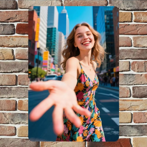 CIFbuy时尚艺术装饰铝墙画 家居酒吧现代墙壁装饰品（TikTok、temu下自提）-5