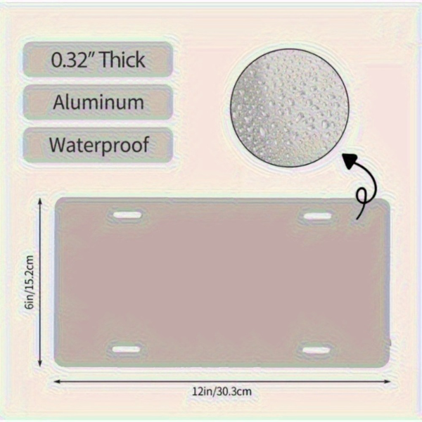 CIFbuy创意定制户外金属标牌，个性化设计提升家居装饰（TikTok、temu下自提）-3
