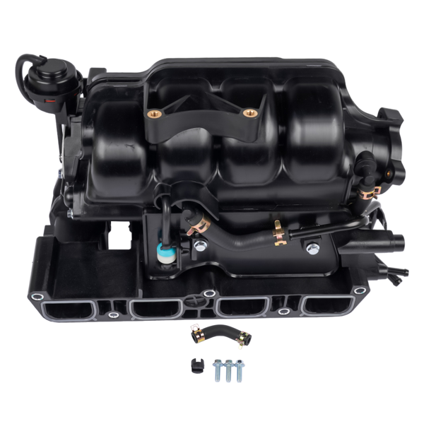 进气歧管 Intake Manifold Fits for Hyundai Santa Fe GLS Limited Sport Utility L4 2.4L 2010-2012 Black-3