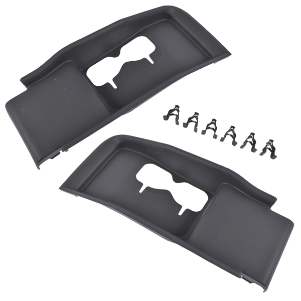 拖车钩挡板 Bumper Tow Hook Replacement for Ford F250 F350 F450 F550 F600 w/o Adaptive Cruise Control-3