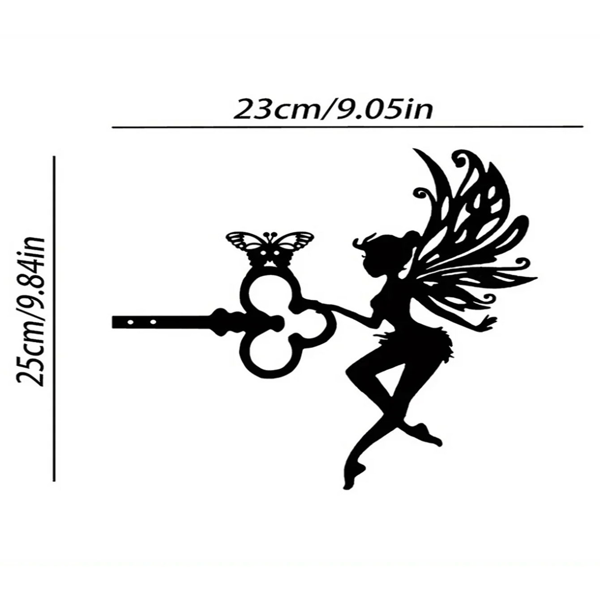 CIFbuy情感金属剪影墙面装饰 坚固庭院花园艺术礼品（TikTok、temu下自提）-6