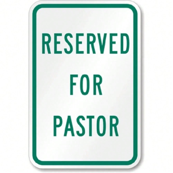 CIFbuy教堂专用牧师停车位指示牌 TikTok、temu下自提-1