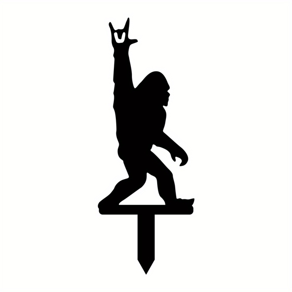 CIFbuy奇幻卡通大脚怪花园雕像时尚草坪露台装饰(TikTok、temu下自提)-3