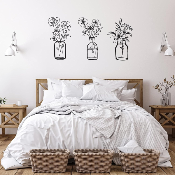 CIFbuy简约金属郁金香雕塑现代抽象家居办公室装饰品（TikTok、temu下自提）-4