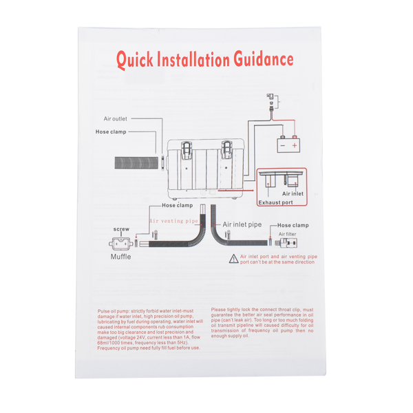 驻车加热器 8KW Diesel Air Heater 12V/24V APP Bluetooth & 110V AC Adapter for Car RV Indoors-9