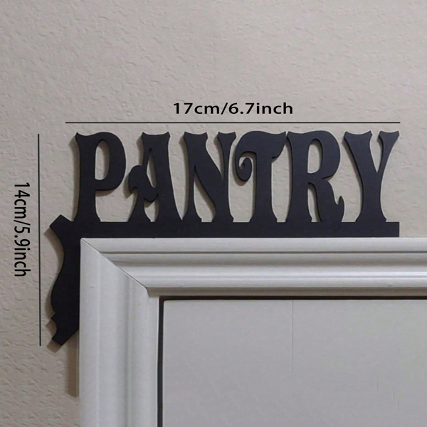 CIFbuy复古农舍厨房标志手工仿古墙面装饰牌乡村风挂画(TikTok、temu下自提)-3