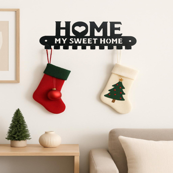 CIFbuy节日2合1钥匙挂钩壁饰 玄关收纳金属钩万圣节圣诞装饰(TikTok、temu下自提)