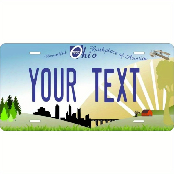 CIFbuy防水定制金属站牌墙饰 无需用电易安装 适合多场景使用（TikTok、temu下自提）-2