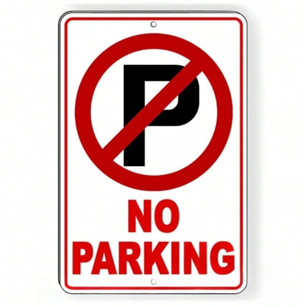 CIFbuy复古金属装饰标牌私人车道警示牌TikTok下自提-3