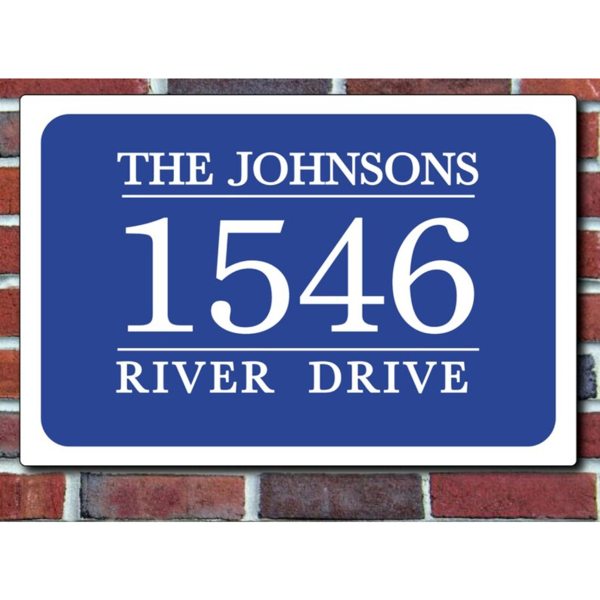 CIFbuy 金属定制家庭姓名地址牌个性化家居装饰 (TikTok、temu下自提)-6