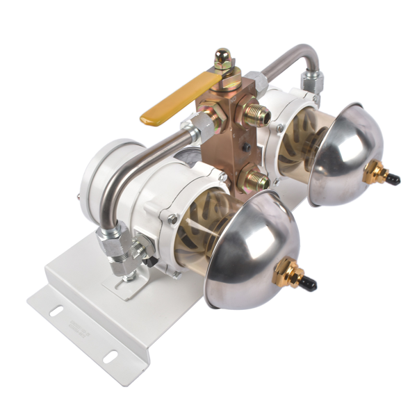 油水分离器 Fuel Filter Water Separator 120 GPH 15 PSI Replacement for Racor Marine Turbine 75500MAX30-4