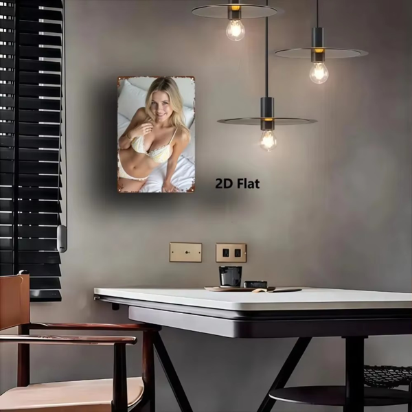 CIFbuy复古铝制墙壁装饰艺术版画 厨房酒吧花园农舍家居装饰（TikTok、temu下自提）-4