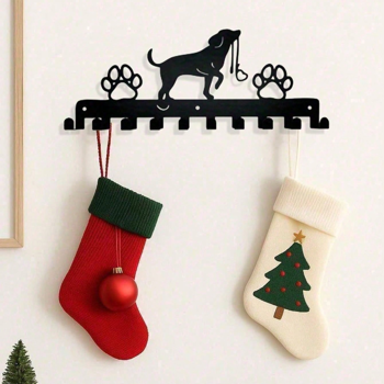 CIFbuy农家风金属狗挂钩墙面装饰 多功能门厅钥匙架厨房收纳 TikTok、temu下自提