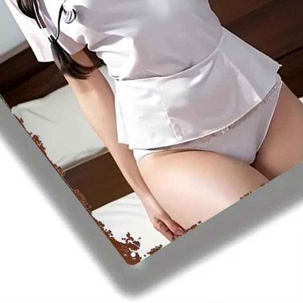 CIFbuy护士主题复古励志金属标志牌 8x12英寸 耐用墙面装饰 客厅青少年房间家居饰品（TikTok、temu下自提）-5