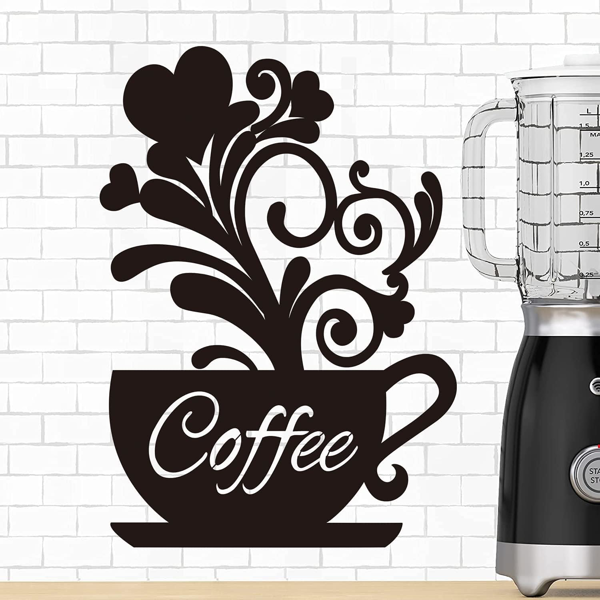 CIFbuy复古工业咖啡墙饰艺术铁牌 厨房咖啡馆家居装饰礼物（TikTok、temu下自提）-1