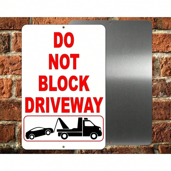 CIFbuy 夜间无阻挡反光金属车道警示牌（TikTok、temu下自提）-1