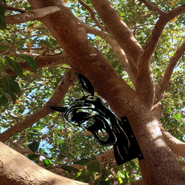 CIFbuy复古铁艺驴子墙面艺术雕塑乡村农舍西部金属装饰庭院花园露台礼物(TikTok、temu下自提)-4