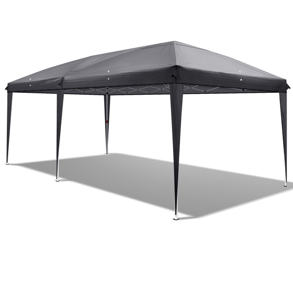 10*20ft  深灰色  6片面-4个窗  28/22MM脚管 10X20MM交叉杆  折叠棚 210D牛津布  喷塑铁管  配拎包 便携-6