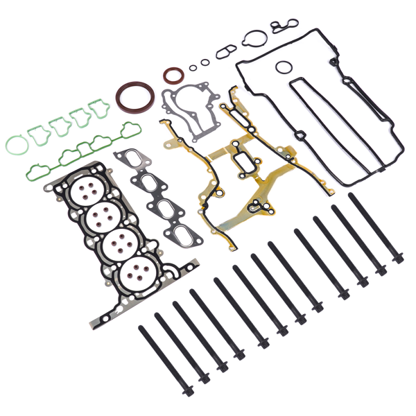 Cylinder Head + Gasket Bolts Kit Fits for Chevy Trax Sonic Cruze Buick Encore 1.4L L4 2011-2016 HSCV001 HS54898 55562233 55573669 55573010-10