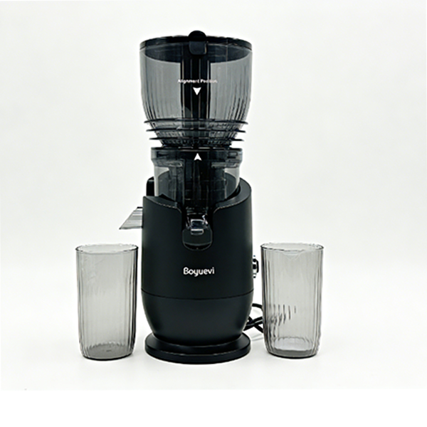 榨汁机，慢速榨汁机，宽口进料槽冷压榨汁机，适用于蔬菜水果，高出汁率-7