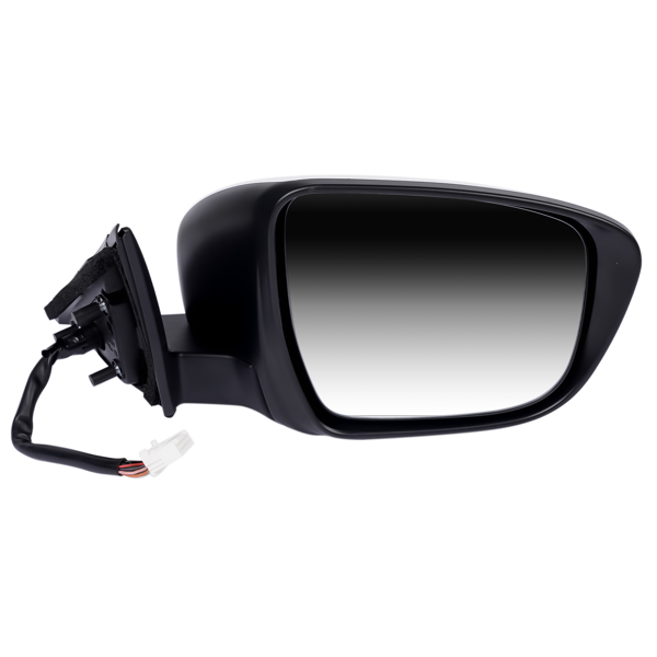 后视镜 Right Side Door Mirror Heated Power Fold with Camera & Signal Fit for Nissan Rogue 2.5L 2014-2017-1