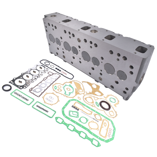 缸盖总成 Complete Cylinder Head & Gasket Set Fit for Isuzu with 4BD2 3.9L Engine NPR NQR Truck-4