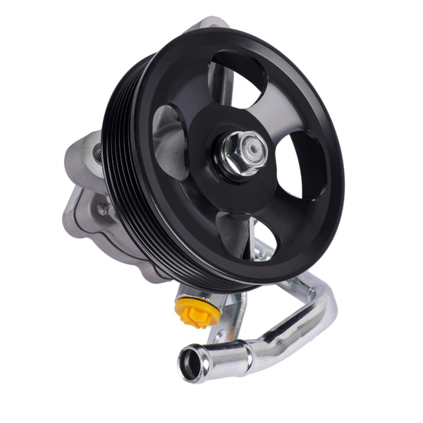 转向助力泵 Power Steering Pump with Pulley Fits for Kia Sedona 2006-2010 Hyundai Entourage 2007-2009 V6 3.8L Mini Passenger Van 571104D200 57110-4D200-2