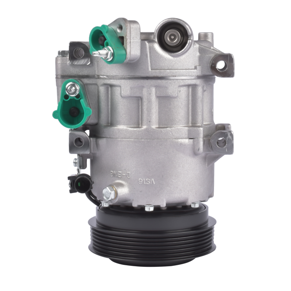 空调压缩机 A/C Compressor with Clutch Fits for Hyundai Sonata Kia Optima Sedan 2.4L L4 2009-2010 Silver 1Pc-1
