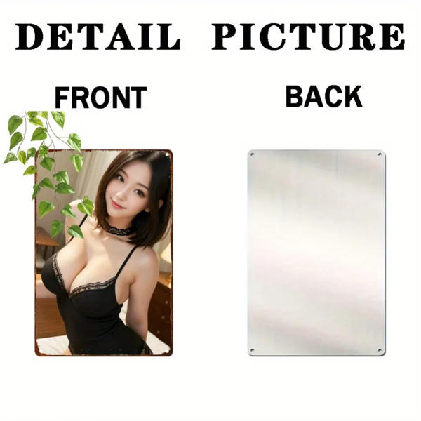 CIFbuy复古波西米亚金属墙面装饰手工铝制挂墙艺术品（TikTok、temu下自提）-5