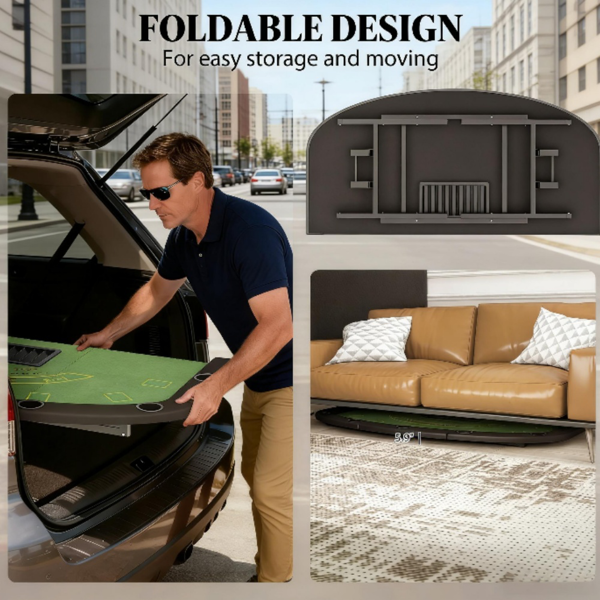 可折叠扑克桌-4