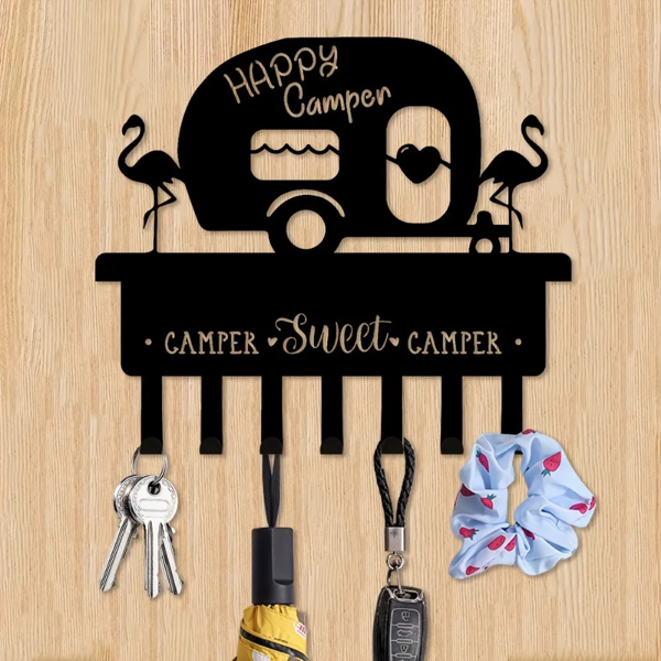 CIFbuy重型三层铁制壁挂置物架带挂钩 厨房浴室储物空间节省解决方案（TikTok、temu下自提）-5