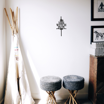 CIFbuy坚固单钩节日花环悬挂架 适用于万圣节圣诞装饰（TikTok、temu下自提）