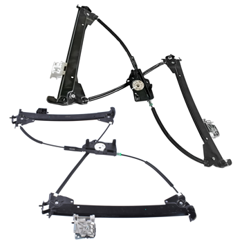 玻璃升降器 Front Left and Right Power Window Regulator Fit for Tesla Model S 2012-2020 2Pcs