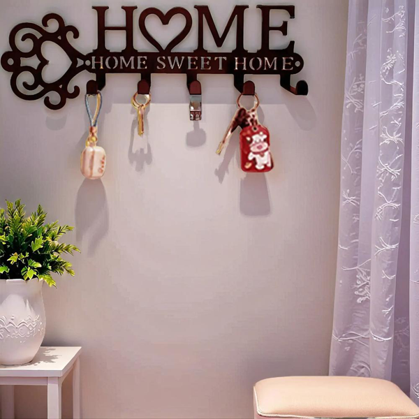 CIFbuy超级坚固墙壁挂钩收纳架 厨房玄关储物壁挂 现代简约风格(TikTok、temu下自提)-6