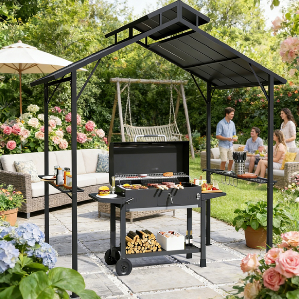 烧烤蓬、烧烤凉亭-6