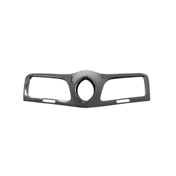 适用于玛莎拉蒂 GranTurismo 08-17 的碳纤维中控台时钟通风面板盖装饰条